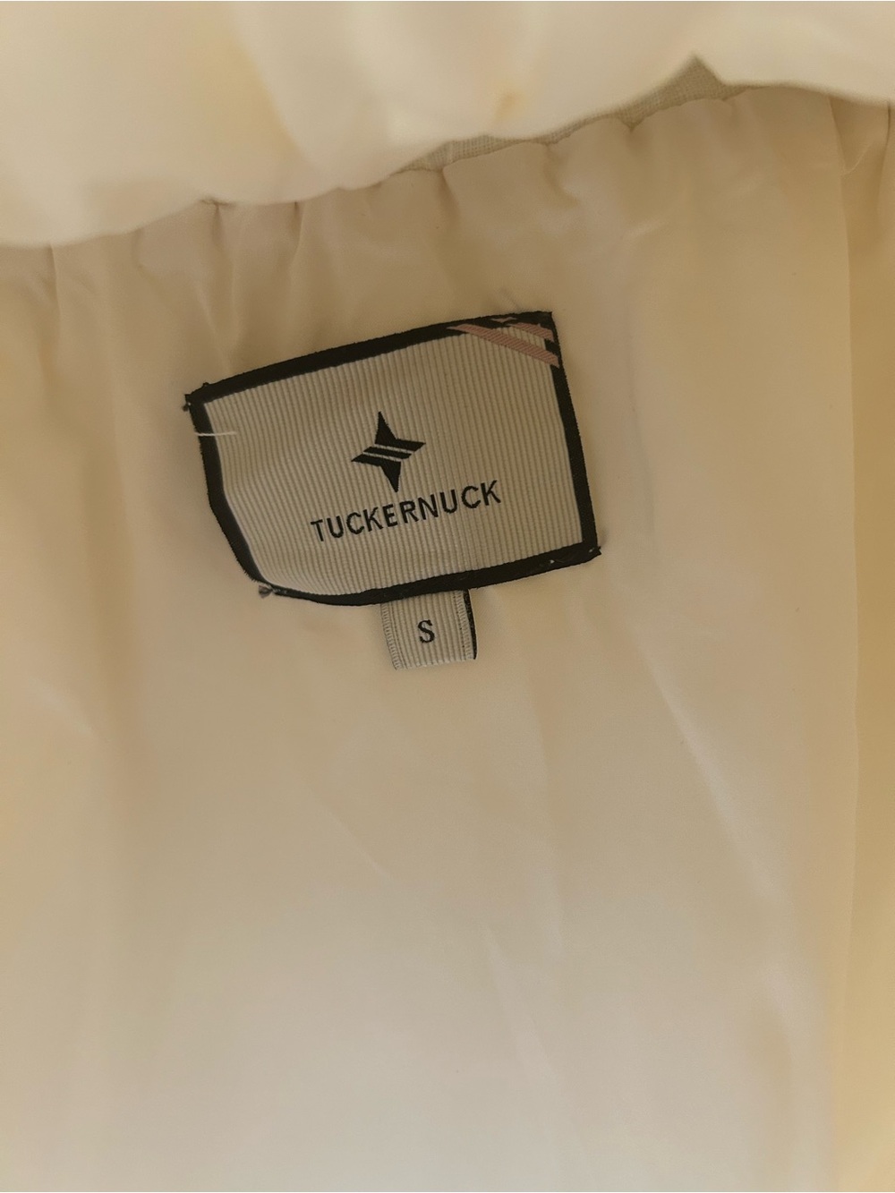 Tuckernuck White 3/4 Sleeve Crop Blouse with eyelet collar & Skirt Set Linen S - Picture 5 of 6